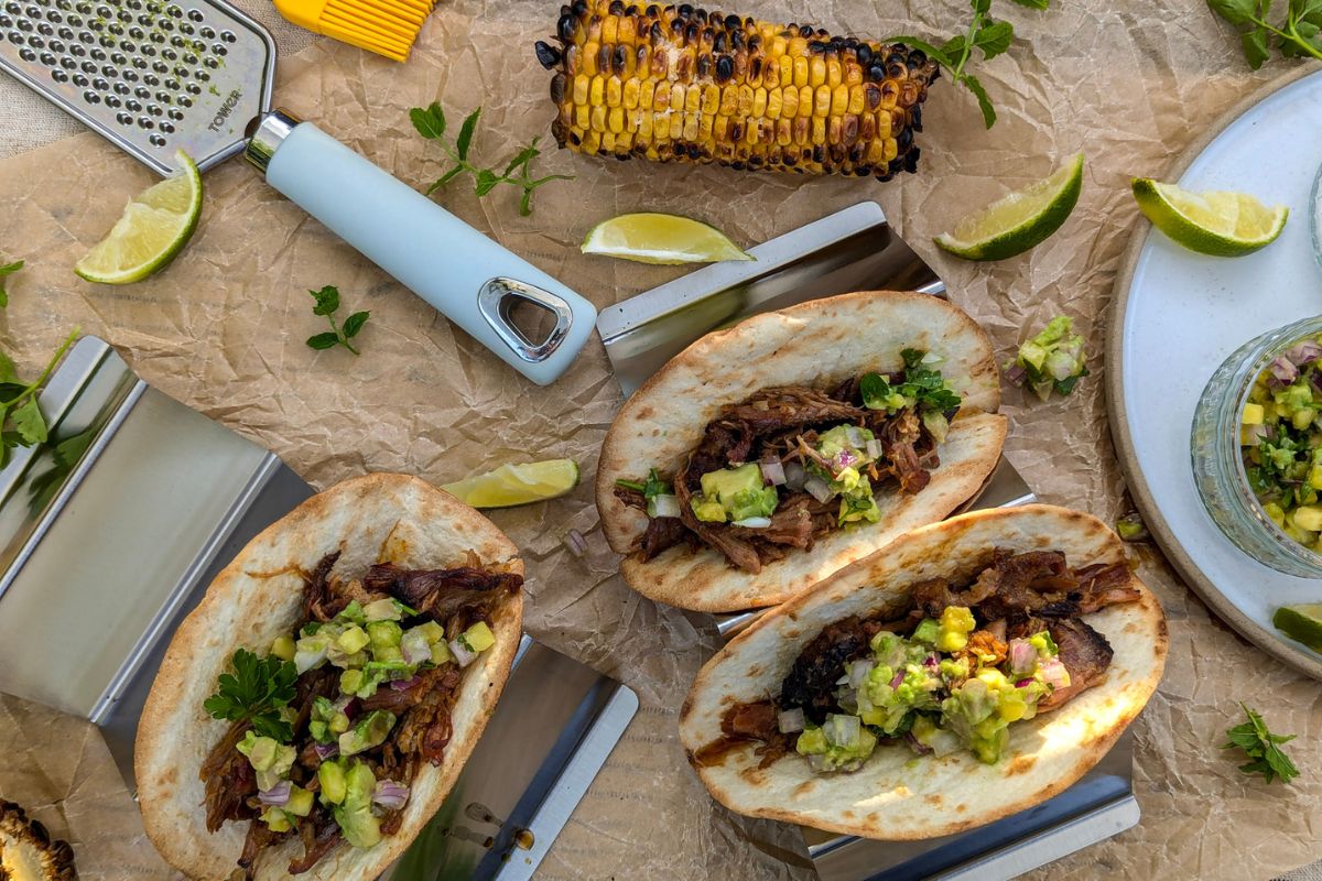 Al Pastor slow cooker (and grill) tacos - Candyflosslife