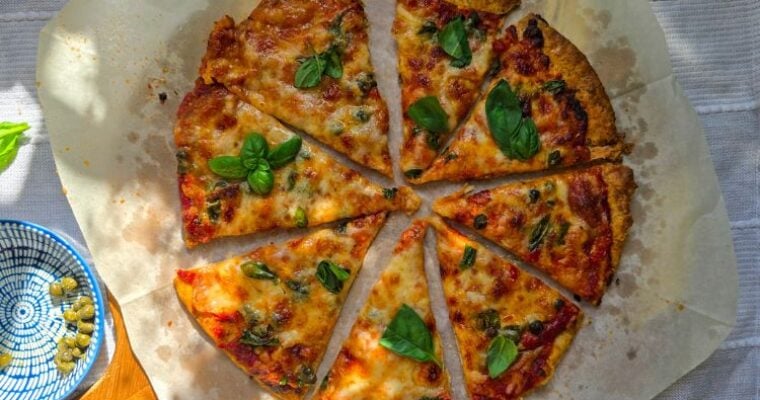 Piadina Pizza Napoli-Style With Quick Marinara