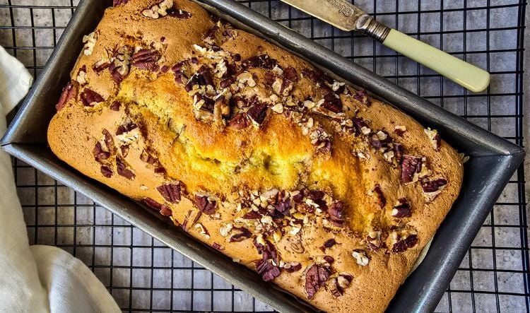 Pan di Spagna Cocoa Loaf Cake