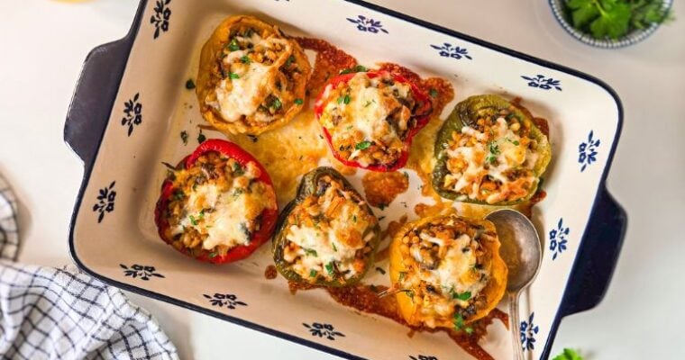 Barley Stuffed Peppers