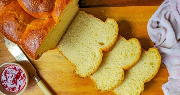 Sourdough Brioche Bread